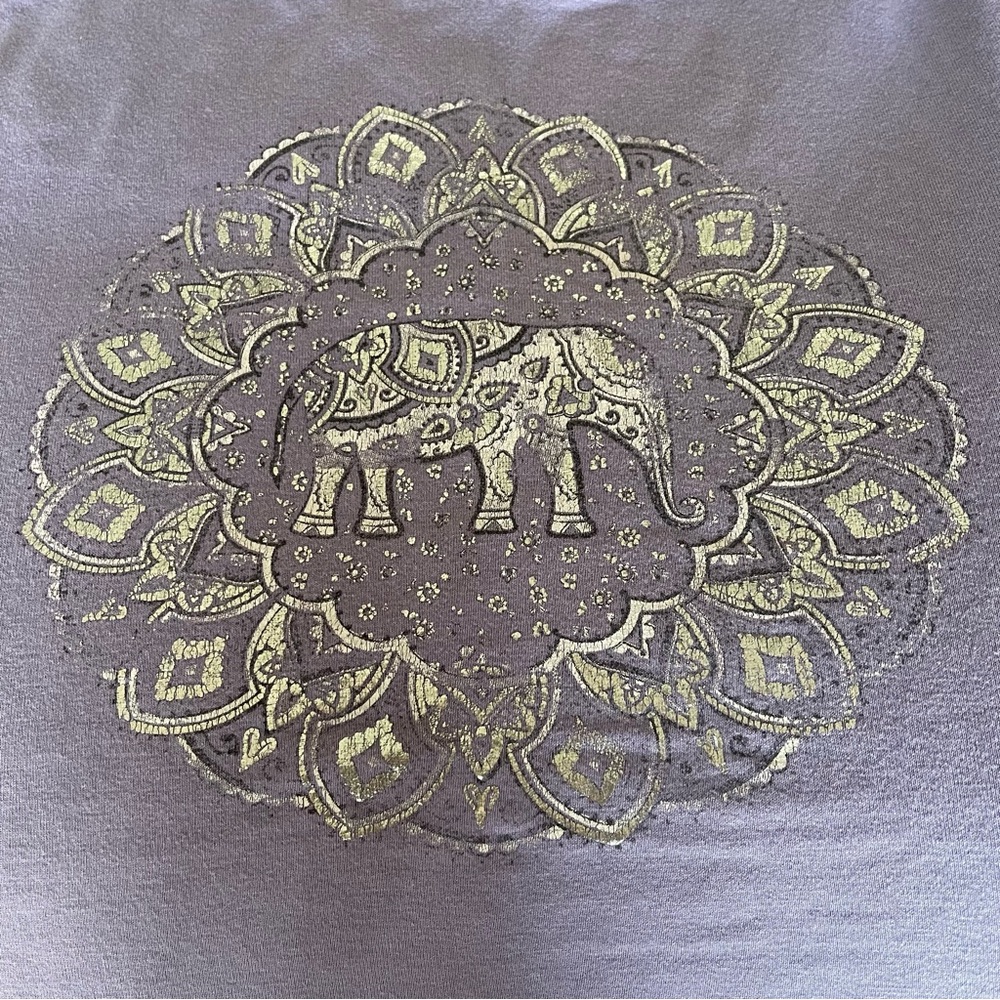 Gaiam T-Shirt - Lavender. Womens: Small. - Picture 4 of 4
